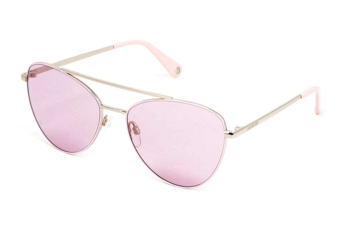 Light pink hotsell aviator sunglasses