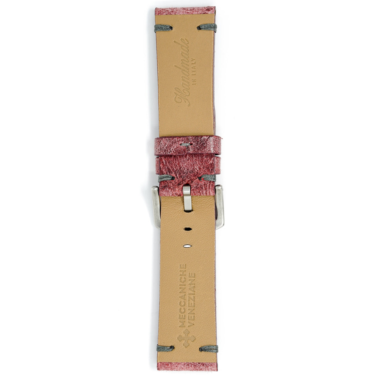 Meccaniche Veneziane Watch Arsenale Red Leather Strap Watches