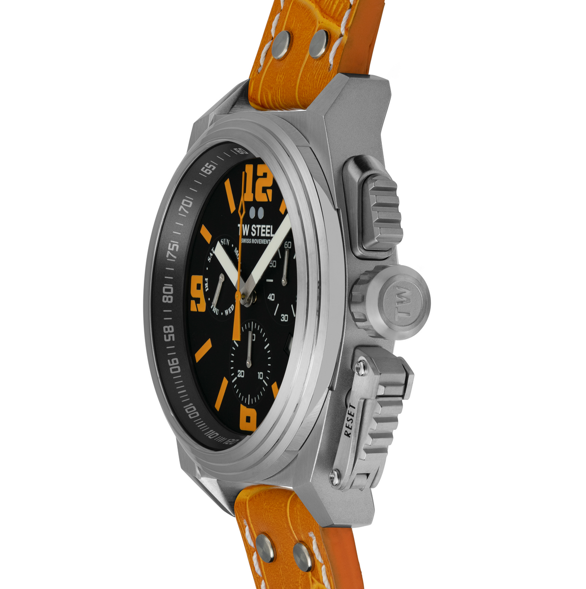 Tw steel orange on sale watch