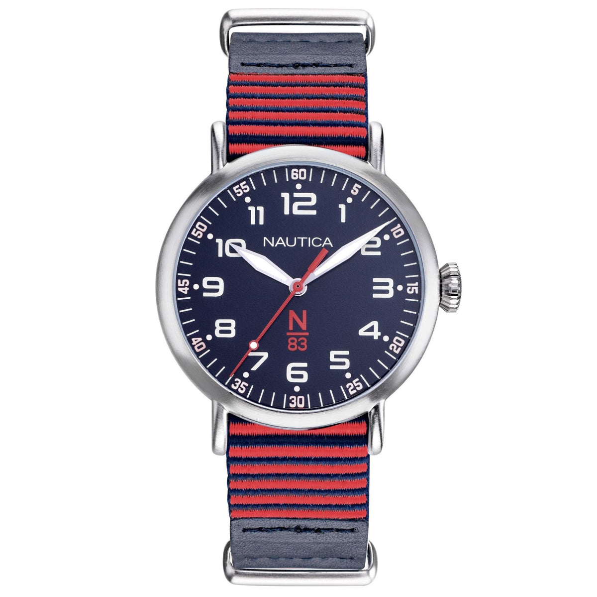 Nautica red online watch