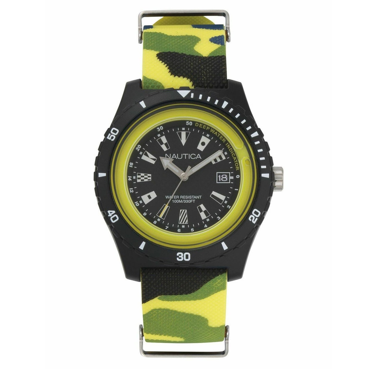 Nautica outlet yellow watch