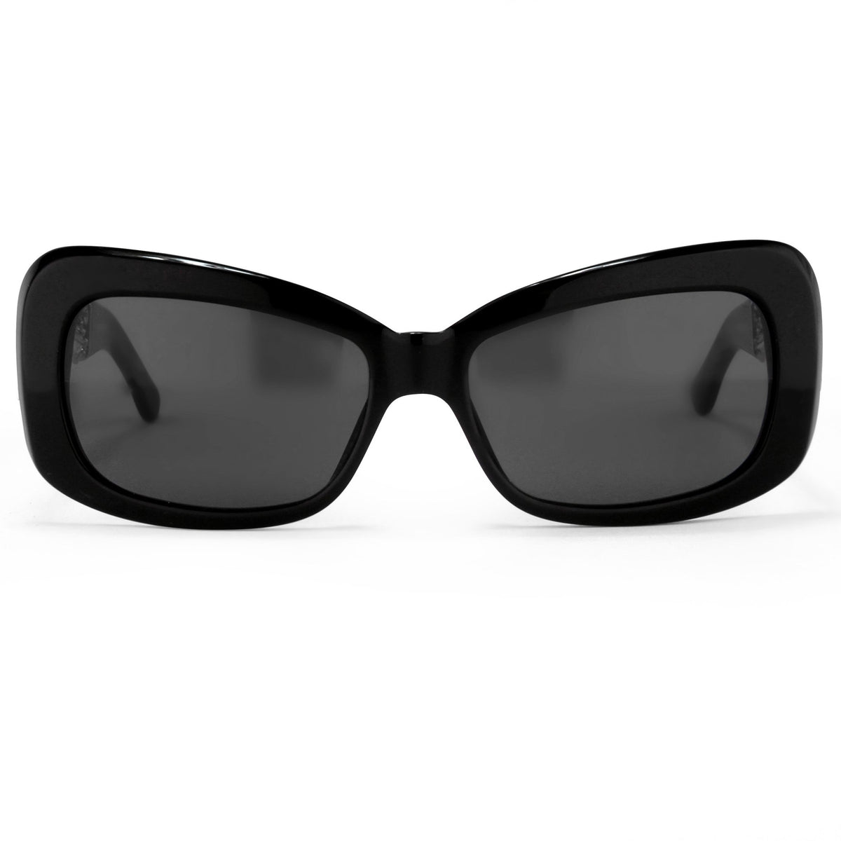 Prabal Gurung Sunglasses Rectangle Black and Grey