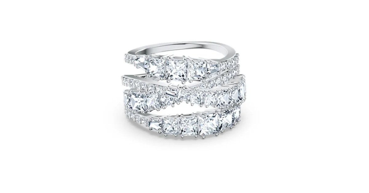 Amazon.com: Swarovski Lemon Crystal Ring Jewelry Set 5409188: Clothing,  Shoes & Jewelry