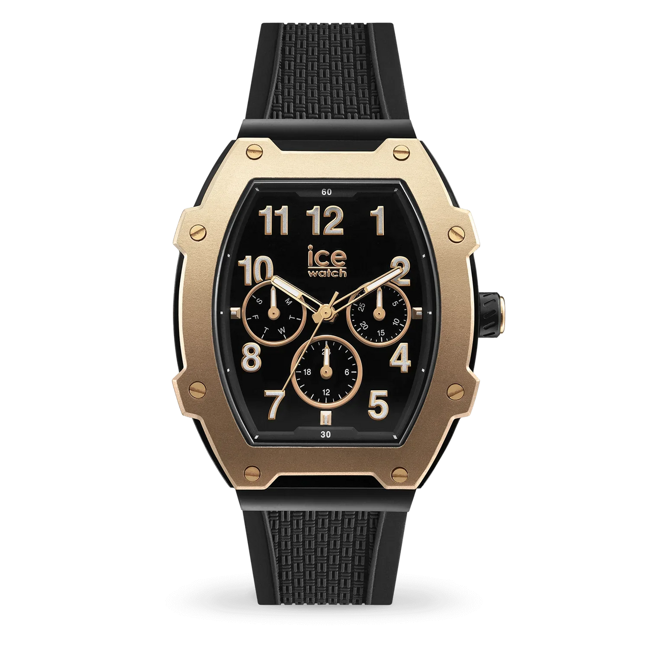 ICE Boliday Men Black Rose Gold Watch 023315