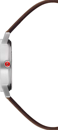 Thumbnail for Mondaine Ladies Watch Classic White Brown