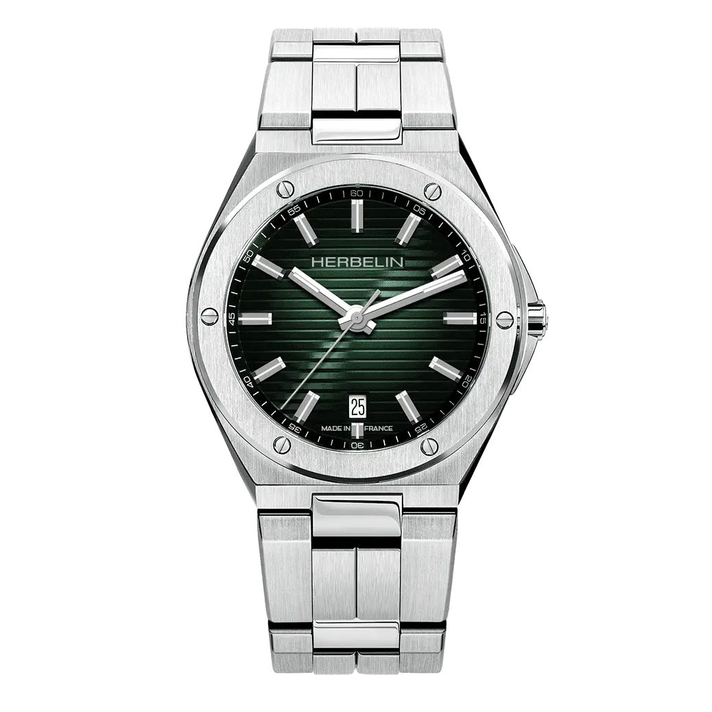 Herbelin Cap Camarat Men's Green Watch 12245B16