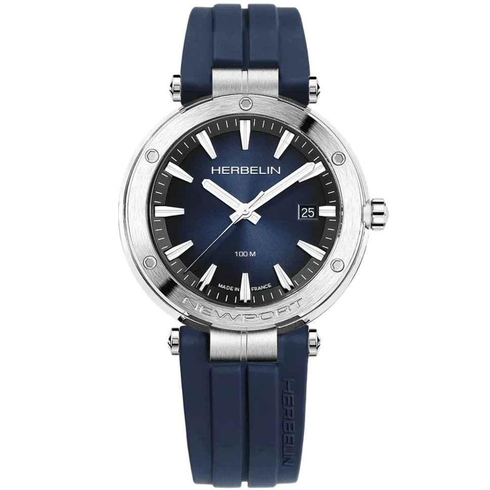 Herbelin Newport Automatic Men's Blue Watch 1768A15CB