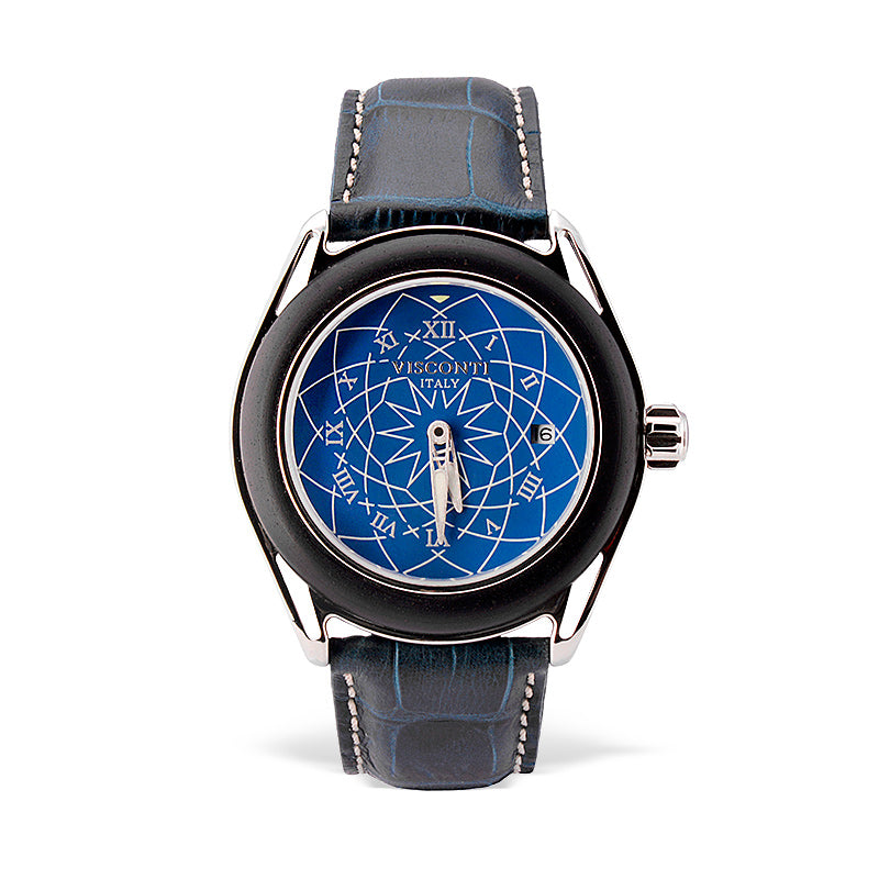 Visconti Watch Lava Evolution 42mm Blue KW13-13