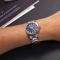 Thumbnail for Herbelin Newport Ladies Blue Silver Watch 14288B15