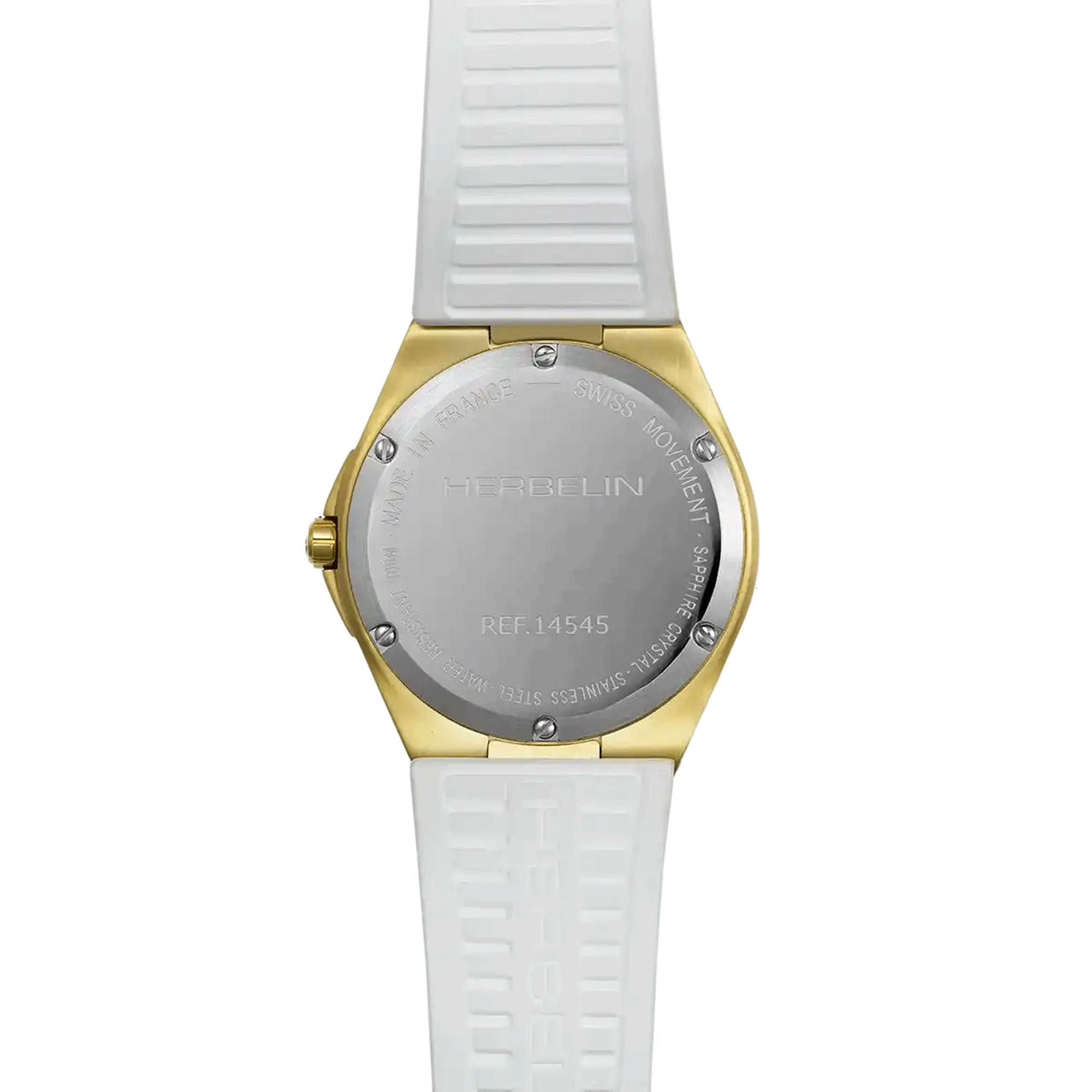 Cap Camarat Women's Yellow Gold PVD White Watch