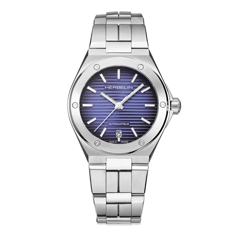 Herbelin Cap Camarat Automatic Ladies Blue Watch 1545B15