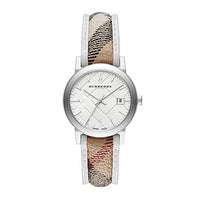 Thumbnail for Burberry Ladies Watch The City Haymarket Strap silver 33mm BU9136