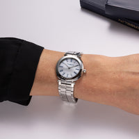Thumbnail for Herbelin Newport Slim Ladies White Mother of Pearl Watch