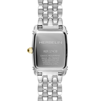 Thumbnail for Herbelin Art Deco Ladies Two-Tone Rectangle Watch