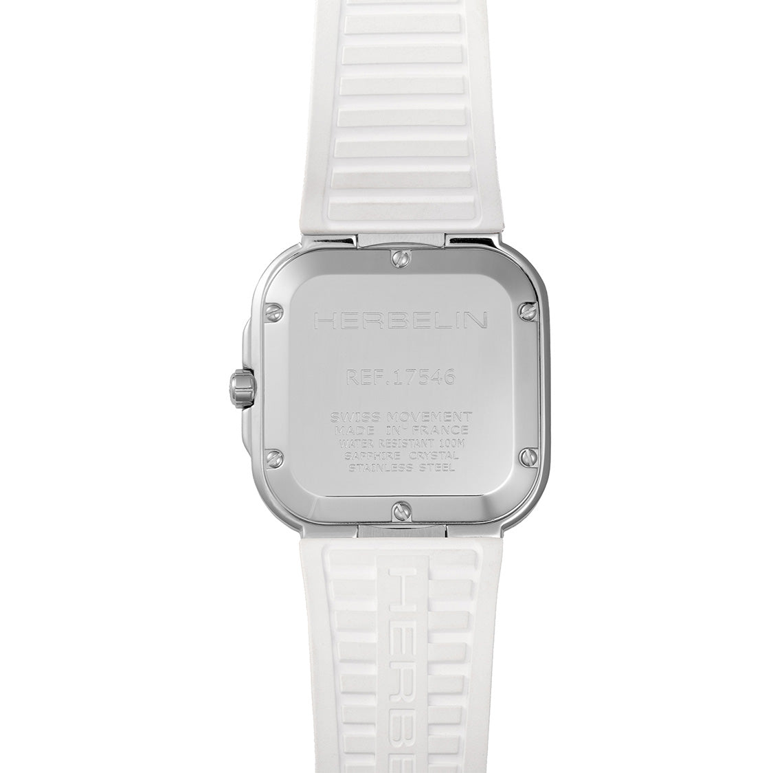 Herbelin Cap Camarat Square Ladies Arctic Blue Watch