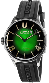 Thumbnail for U-Boat Men's Watch Darkmoon 40 Green Soleil Steel 9502