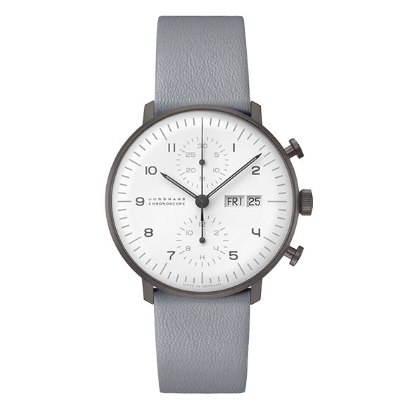 Junghans Max Bill Chronoscope Men's Grey Watch 27/4008.02