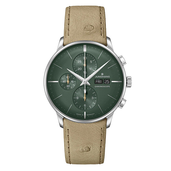 Junghans Meister Chronoscope Men's Brown Watch 27/4222.02