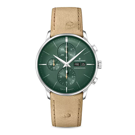 Junghans Meister Chronoscope Men's Brown Watch 27/4222.03