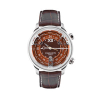 Thumbnail for Visconti Watch Opera GMT Automatic 43.5mm Brown KW23-12