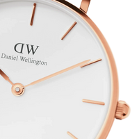 Thumbnail for Daniel Wellington Ladies Petite Dover White Watch DW00100313