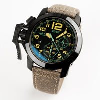 Thumbnail for Graham Men's Black Chronofighter Oversize Watch 2CCAU.B09A.L43N