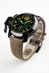 Thumbnail for Graham Men's Black Chronofighter Oversize Watch 2CCAU.B09A.L43N