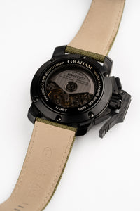 Thumbnail for Graham Chronofighter Oversize Green Black Watch 2CCAU.G01A.T15N