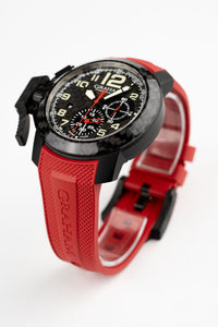 Thumbnail for Graham Chronofighter Superlight Red Black Watch 2CCBK.B11A