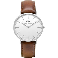 Thumbnail for Daniel Wellington Men's Brown Classic ST Mawes Watch DW00100021