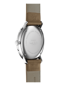 Thumbnail for Junghans Max Bill Quarz Men's White Brown Watch