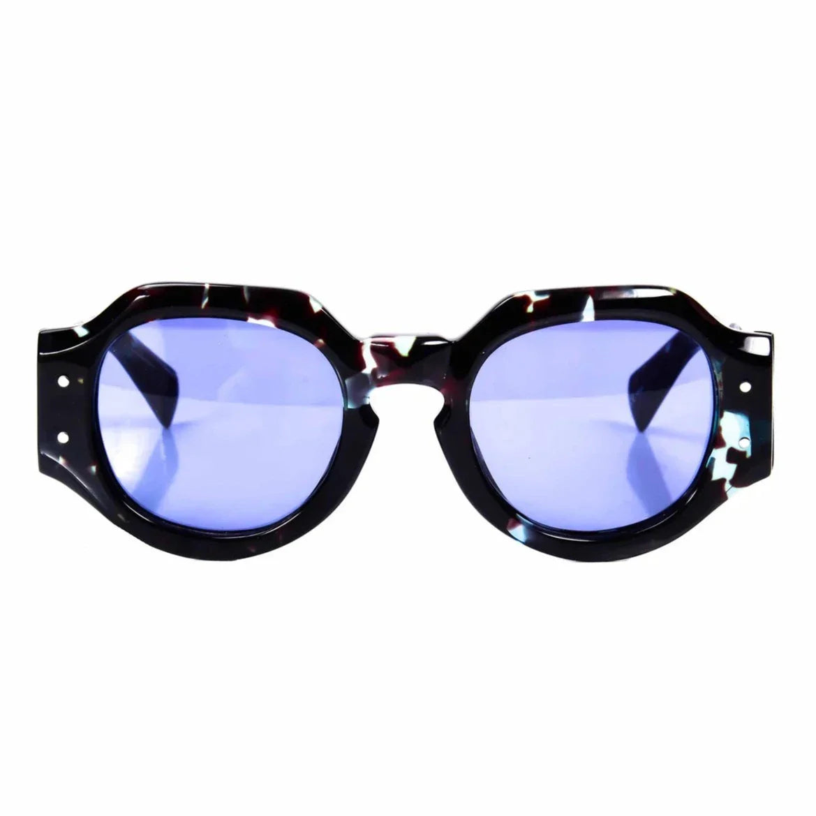 Dries Van Noten Men's Angular Grey Sunglasses