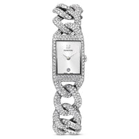 Thumbnail for Swarovski Cocktail Crystal Silver Ladies Watch 5547617