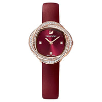 Thumbnail for Swarovski Crystal Flower Ladies Red Watch 5552780