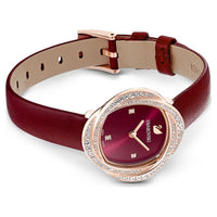 Thumbnail for Swarovski Crystal Flower Ladies Red Watch 5552780