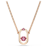 Thumbnail for Swarovski Una Red Pendant 18k Rose Gold Plated