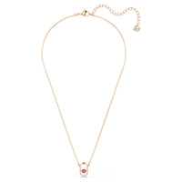 Thumbnail for Swarovski Una Red Pendant 18k Rose Gold Plated