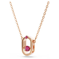 Thumbnail for Swarovski Una Red Pendant 18k Rose Gold Plated