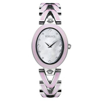 Thumbnail for Versace V-Glam Ladies' White Pink Diamonds Watch 60QE5SD498SE11