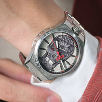 Thumbnail for Bomberg Bolt-68 Neo Tattooed  Cancun Skull Limited Edition Silver Watch