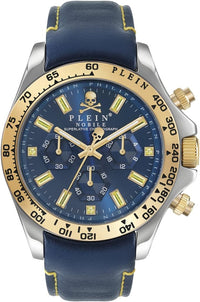 Thumbnail for Philipp Plein Mens Watch Nobile Wonder Chronograph Blue PWCAA0121