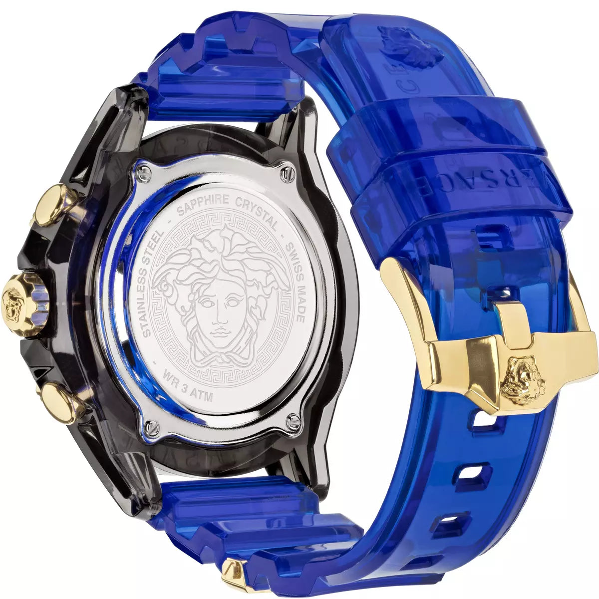 Versace Icon Active Blue Men's Chronograph Watch