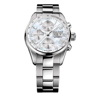 Thumbnail for Louis Erard Watch Men's Heritage Automatic Chronograph White MOP 78102AA04.BMA22