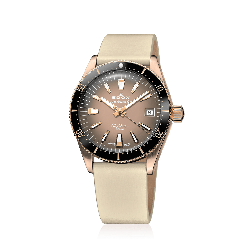 Edox Skydiver Special Edition Beige Watch 80131-37RNC-VDBEI