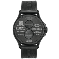 Thumbnail for U-Boat Men's Watch Darkmoon Black 8464/D