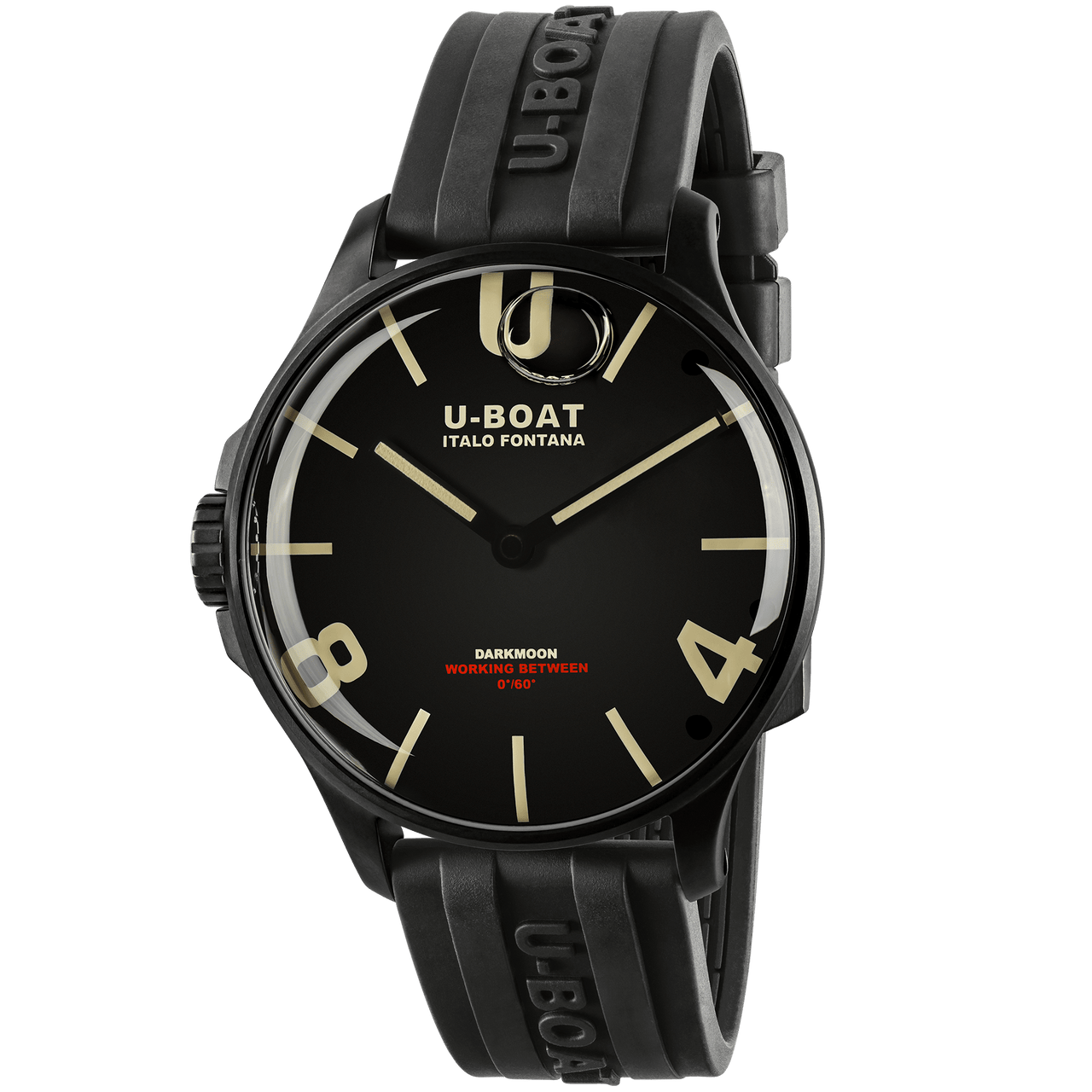 U-Boat Men's Watch Darkmoon Black 8464/D