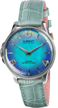 Thumbnail for U-Boat Watch Rainbow 38 Blue Mother of Pearl 8474