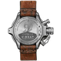 Thumbnail for U-Boat Men's Watch Capsule 45mm Limited Edition Black Brown 8809