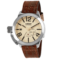 Thumbnail for U-Boat Men's Watch Classico Tungsteno 42mm Beige Brown 8892