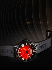 Thumbnail for U-Boat Men's Watch Darkmoon 40 Red Black Soleil Steel 9501